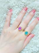 Juvelia 【5月誕生石】ラベンダージェイド　オーバルLリング【Lavender Jade/Oval large ring】 Review