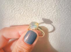 Juvelia 【10月誕生石】オパール　ファセットリング【Opal/Faceted round ring】 Review