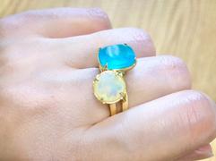Juvelia 【〆在庫限り/Video/10月誕生石】オパール　ファセットリング【Opal/Faceted round ring】 Review
