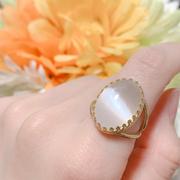 Juvelia 【Video】セレナイト　オーバルXLリング【Selenite/Oval XL ring】 Review