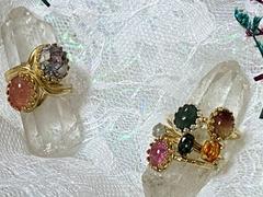 Juvelia 【◎在庫限り/Video/10月誕生石】コッパーオパール　オーバルLリング【Copper Opal/Oval large ring】 Review