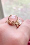Juvelia 【完売】モルガナイト　オーバルLLリング【Morganite/Oval largest ring】 Review