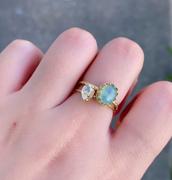 Juvelia 【Video/ライトカラー】グランディディエライト　オーバルリング【Light color /Grandidierite/Oval ring】 Review