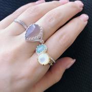 Juvelia 【Video/ライトカラー】グランディディエライト　オーバルリング【Light color /Grandidierite/Oval ring】 Review