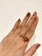 Juvelia サンストーン K10 オーバルファセットリング【Sunstone/K10 Oval faceted ring】 Review