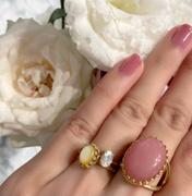 Juvelia グァバクォーツ　オーバルXLリング【Guava Quartz /Oval XL ring】 Review