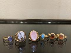 Juvelia 【○在庫限り】ピンクシェル　オーバルXLリング【Pink Shell /Oval XL ring】 Review