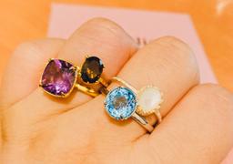 Juvelia 【◯在庫限り/Video/2月誕生石】アメジスト　クォーツリング【Amethyst/Quartz ring】 Review