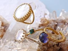 Juvelia 【◎在庫限り/3月誕生石】アイオライト　ロンドリング【Iolite/Ronde ring】 Review