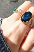 Juvelia アンデシンラブラドライト　オーバルファセットSリング【Andesine Labradorite/Oval faceted small ring】 Review