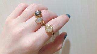 Juvelia 【Video】ルチルクォーツ　ファセットリング【Rutile quartz/Faceted round ring】 Review
