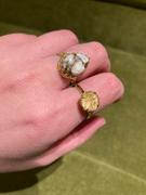 Juvelia 【Video】ルチルクォーツ　ファセットリング【Rutile quartz/Faceted round ring】 Review