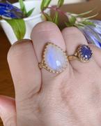 Juvelia 【◎在庫限り/6月誕生石】レインボームーンストーン　ペアシェイプXLリング【Rainbow Moonstone/Pear shape XL ring】 Review