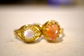 Juvelia 【完売】春の天然石2本セット　ストロベリーフラッペ【Gemstone 2 rings/Lucky Bag】 Review