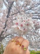 Juvelia 【完売】春の天然石2本セット　ストロベリーフラッペ【Gemstone 2 rings/Lucky Bag】 Review