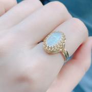 Juvelia ホワイトシェル　オーバルLLリング【White Shell/Oval LL ring】 Review