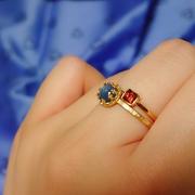 Juvelia 【◎在庫限り/1月誕生石】ガーネット　スクエアSマリーリング【Garnet/Faceted square small ring】 Review