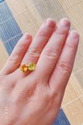 Juvelia 【〆在庫限りVideo/11月誕生石】シトリン　14kgf オーバルファセットリング【Citrine/14kgf Oval faceted ring】 Review