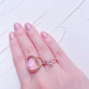 Juvelia ピンクアメジスト　マーキスSファセットリング【Pink Amethyst/Marquise cut small ring】 Review