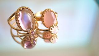 Juvelia ピンクアメジスト　マーキスSファセットリング【Pink Amethyst/Marquise cut small ring】 Review