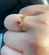 Juvelia 初夏の天然石　2本セット 琥珀糖【Gemstone 2 rings/Lucky Bag】 Review