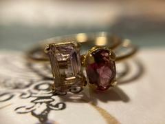 Juvelia 初夏の天然石　2本セット 琥珀糖【Gemstone 2 rings/Lucky Bag】 Review