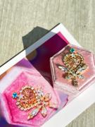 Juvelia 【カスタム＆ベビーピンク】パフュームステッキの戦士ボックス【Custom stone &Baby Pink/Perfume magic stick/Hexagon Magic ring box】 Review