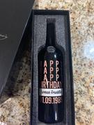 Mano's Wine Happy Happy Birthday Custom Etched Wine Bottle Review
