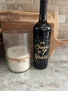 Mano's Wine Cheers To Your Years Custom Etched Wine Bottle Review
