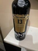Mano's Wine New Orleans Saints Jersey Custom Name Etched Wine Review
