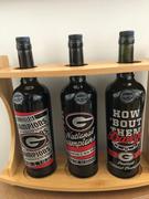 Mano's Wine Georgia 2021 National Champions Stars Etched Display Bottle Review