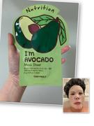 Nudie Glow I'm Real Avocado Mask Sheet (Nutrition) Review