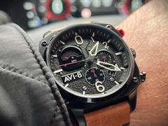 AVI-8 Timepieces CHARCOAL EMBER BROWN Review