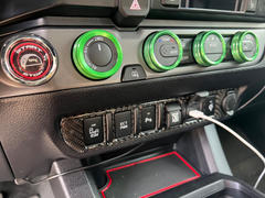 Tacoma Lifestyle Tufskinz Center Dash Switch Panel For Tacoma (2016-2023) Review