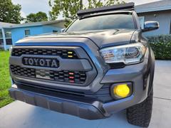 Tacoma Lifestyle Taco Vinyl TRD Pro Gradient Grille Decals Review
