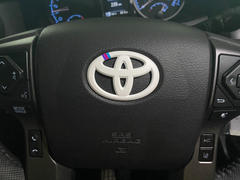 Tacoma Lifestyle AJT Design Steering Wheel Emblem Overlay (2012-2021) Review