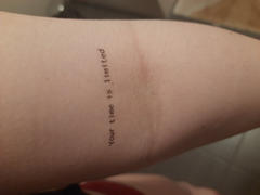Little Tattoos Your Time Is Limited Temporary Tattoo - Set of 3 Review