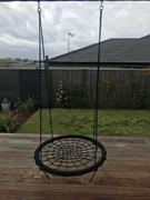 FUNKY MONKEY BARS AUSTRALIA Large Nest Swing (100cm) Review