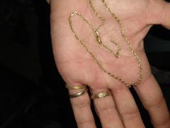 DailySale 14-Karat Solid Gold Diamond-Cut Rope Chain Review