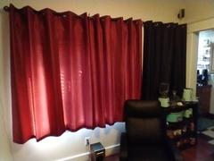 DailySale Set of 2: Foam-Backed Blackout Grommet Curtain Panel Review