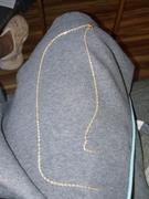 DailySale 10K Solid Yellow Gold 3mm Rope Necklace Chain Review