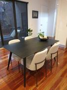 Nordik Living Glasgow Dining Table 1.5m - Black Review