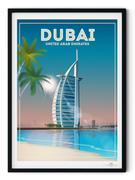 Paradise Posters Dubai poster print Review
