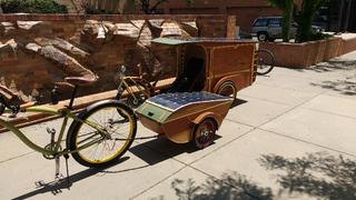 CampfireCycling.com Wandertec Bongo Bike Cargo Trailer Wheel Review