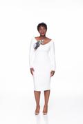 Alieva Diana Bandage Dress (White) Review