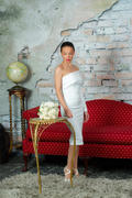 Alieva Rita One Shoulder Dress (Off White) Review