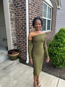 Alieva Shiva Bandage Dress (Olive Green) Review
