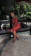 Alieva Lilia Tie Waist Bandage Dress (Fire Brick) Review