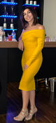 Alieva Rita One Shoulder Dress (Mustard Yellow) Review