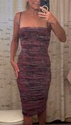 Alieva Toira Floral Ruched Midi Dress (Floral Print) Review